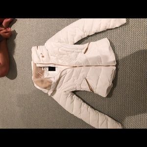 Zara white jacket